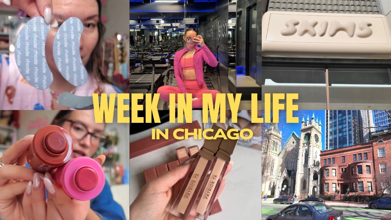 WEEK IN MY LIFE: Patrick Ta PR, SKIMS in Chicago, workouts, apartment hunting, Natasha Denona