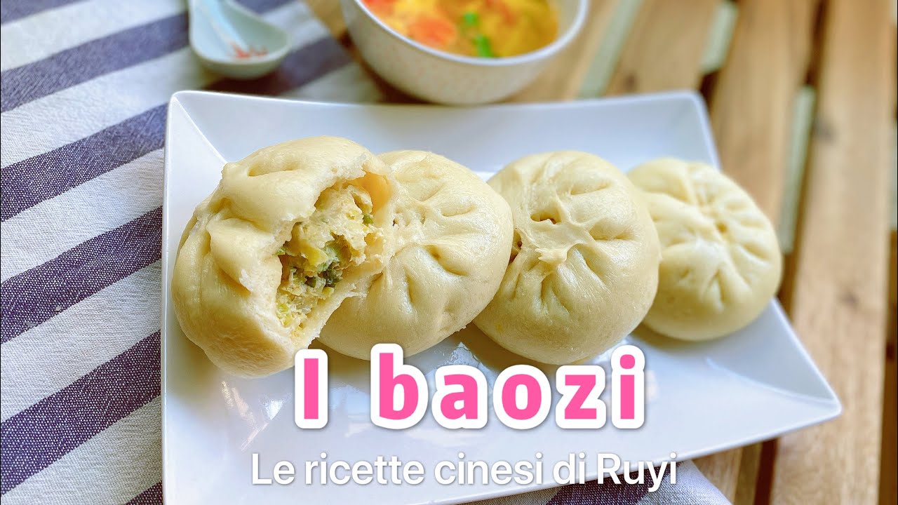Cucina cinese: BAOZI al vapore (pane soffice cinese con ripieno)
