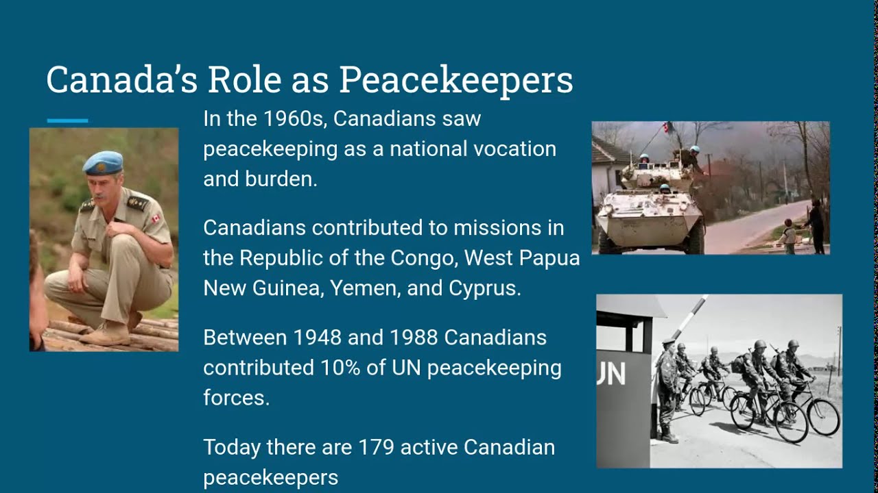 Peacekeeping and Peacemaking