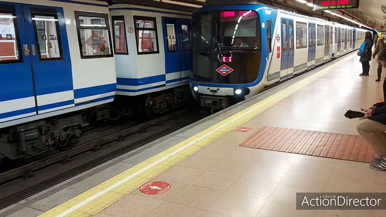 Metro de Madrid:Circulaciones Octubre-Noviembre del 2020