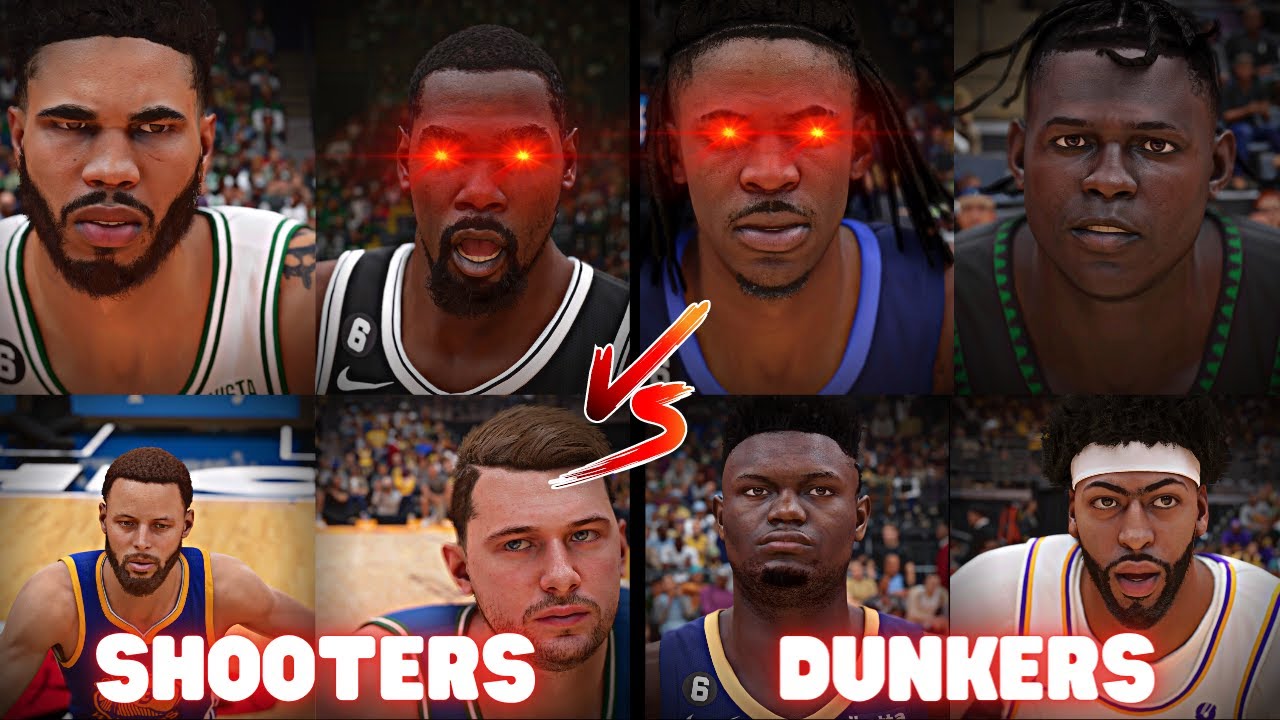 I Put The Best Shooters Vs The Dunkers In NBA2K23 Myera! Who Will Win The Finals?