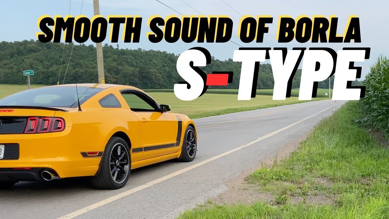 Borla S type On 2013 Boss 302 Mustang