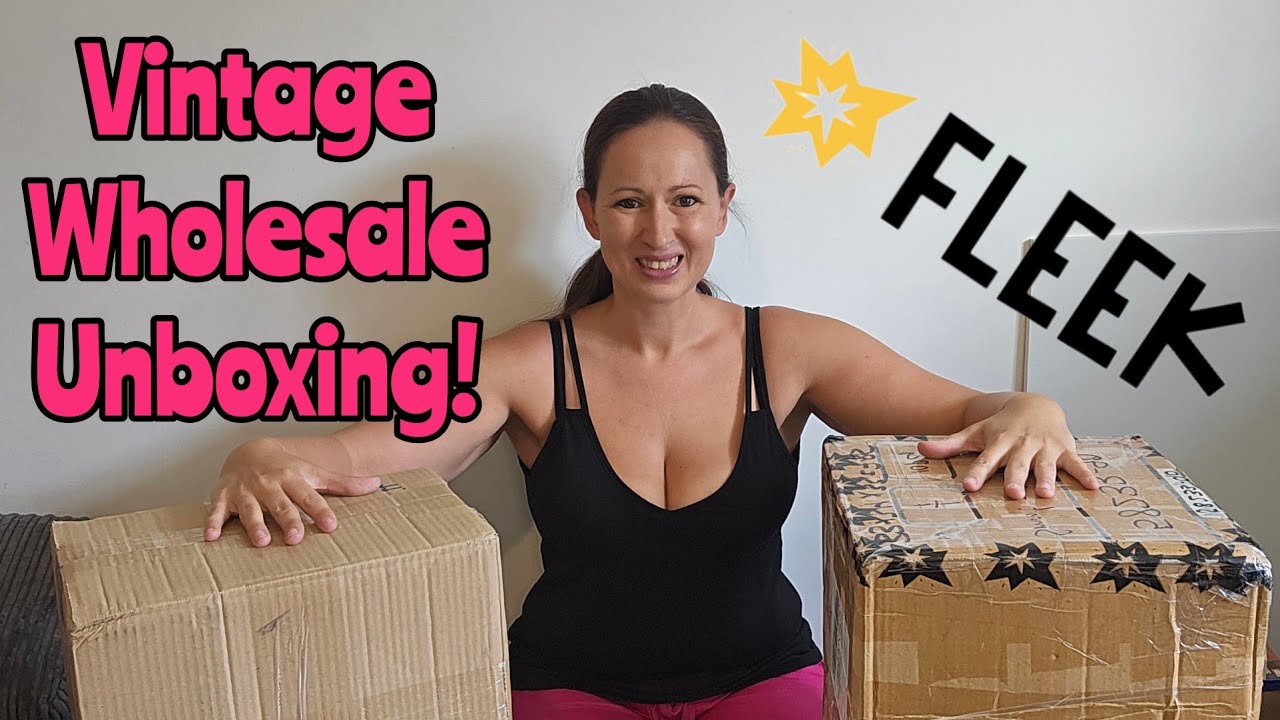 Unboxing my vintage wholesale FLEEK order! Come see what I've got!