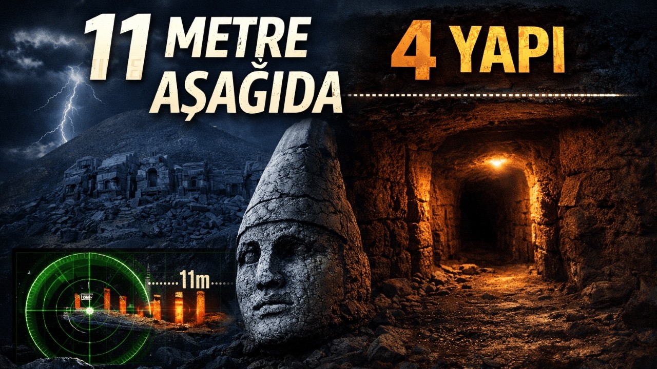Nemrut Dağı’nın Altında Ne Var? 2017’de Tespit Edilen Gizli Koridor ve Kaybolan Beşinci Yapı