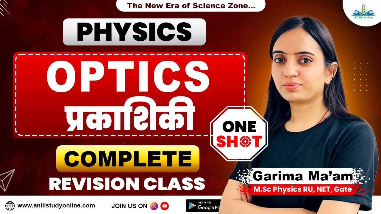 Optics Complete Revision in One Shot | Semester | B.Sc | iSTUDY Online