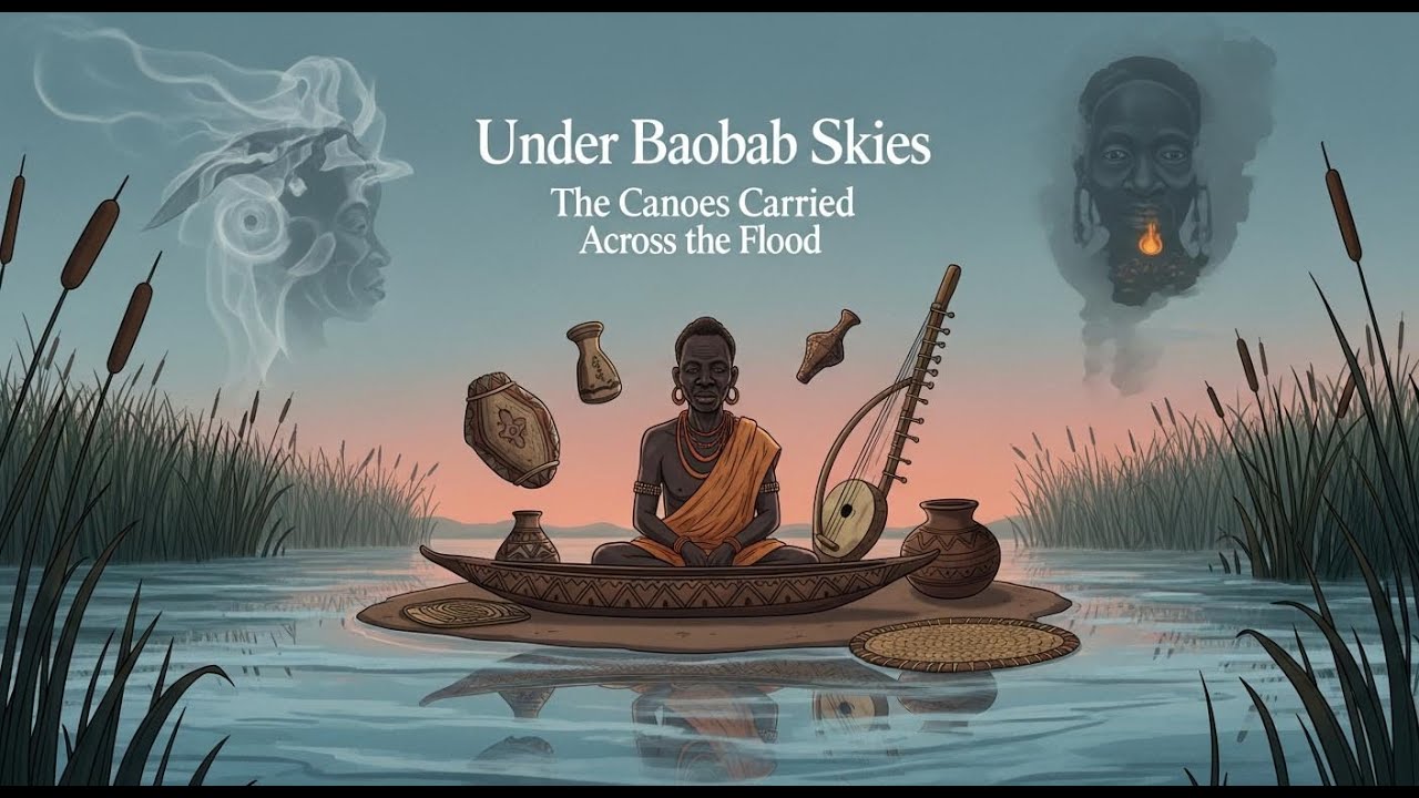 The Canoes That Carried Songs Across the Flood