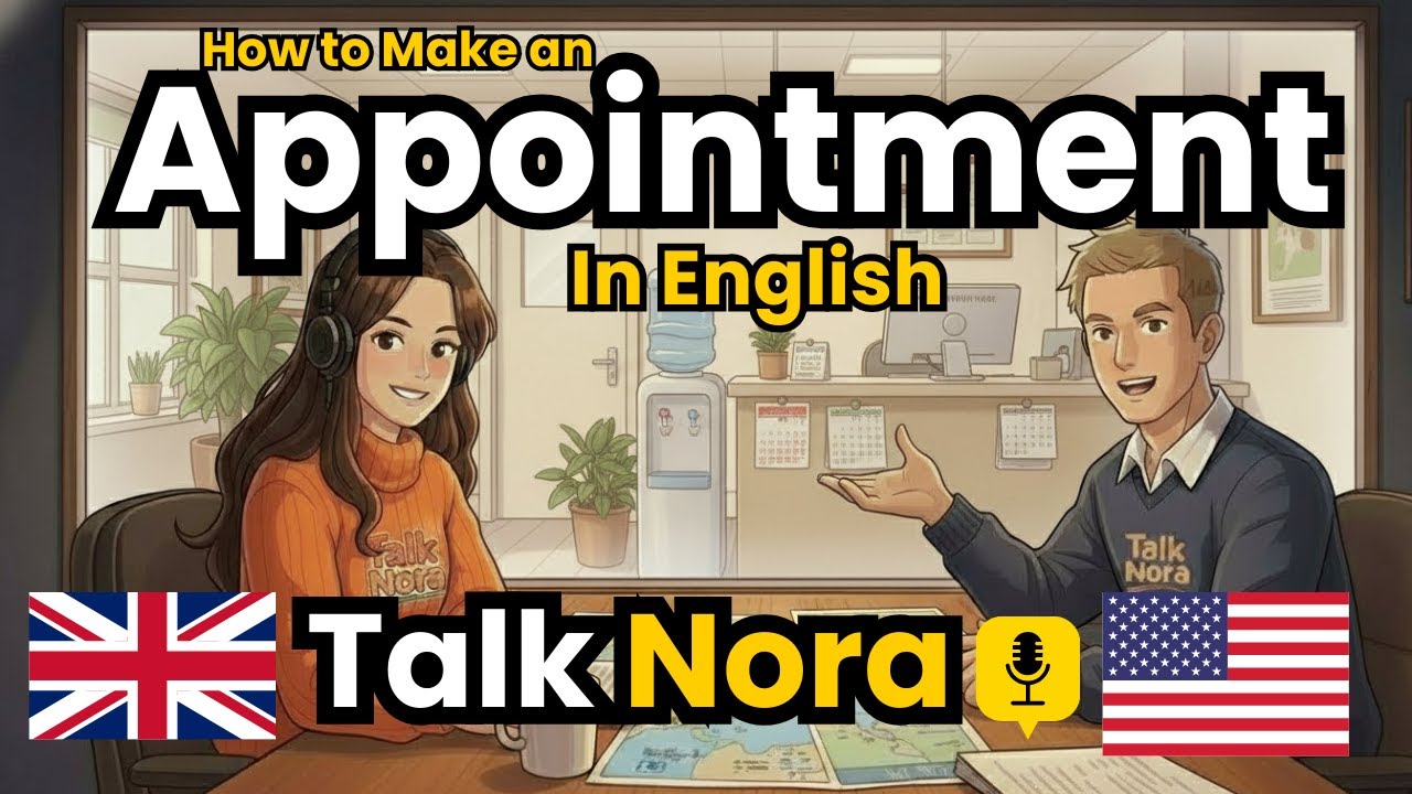 How to Make an Appointment in English | English Conversation Practice