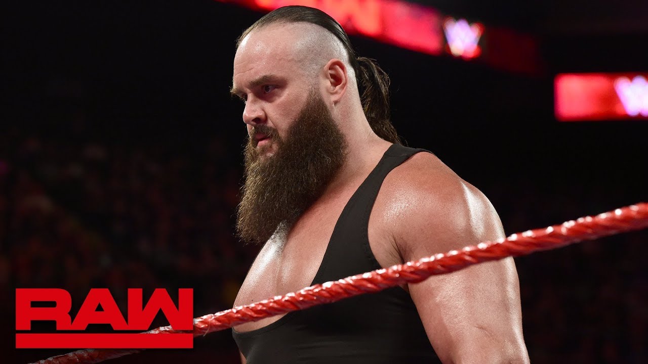 Браун Строуман требует приглашения на мужской матч Money in the Bank Ladder: Raw, 7 мая 2018 г.