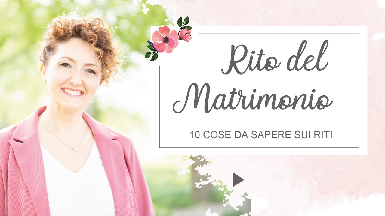 10 cose da sapere sul rito del matrimonio - Matrimoni con l'accento - Roberta Patanè