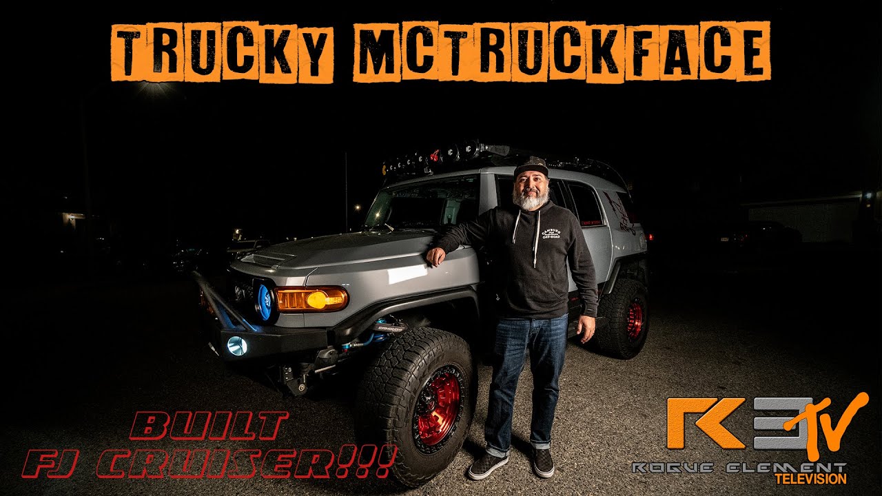 Trucky McTruckface and his built 2013 Toyota FJ Cruiser
