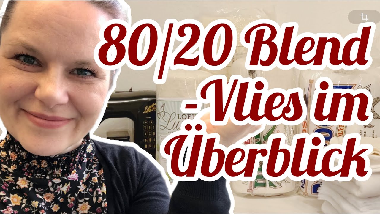 80/20-Quilt-Vlies?Die wichtigsten Infos & Tipps für Patchwork/Quilting zu diesem Blend/Mischvlies ☯️