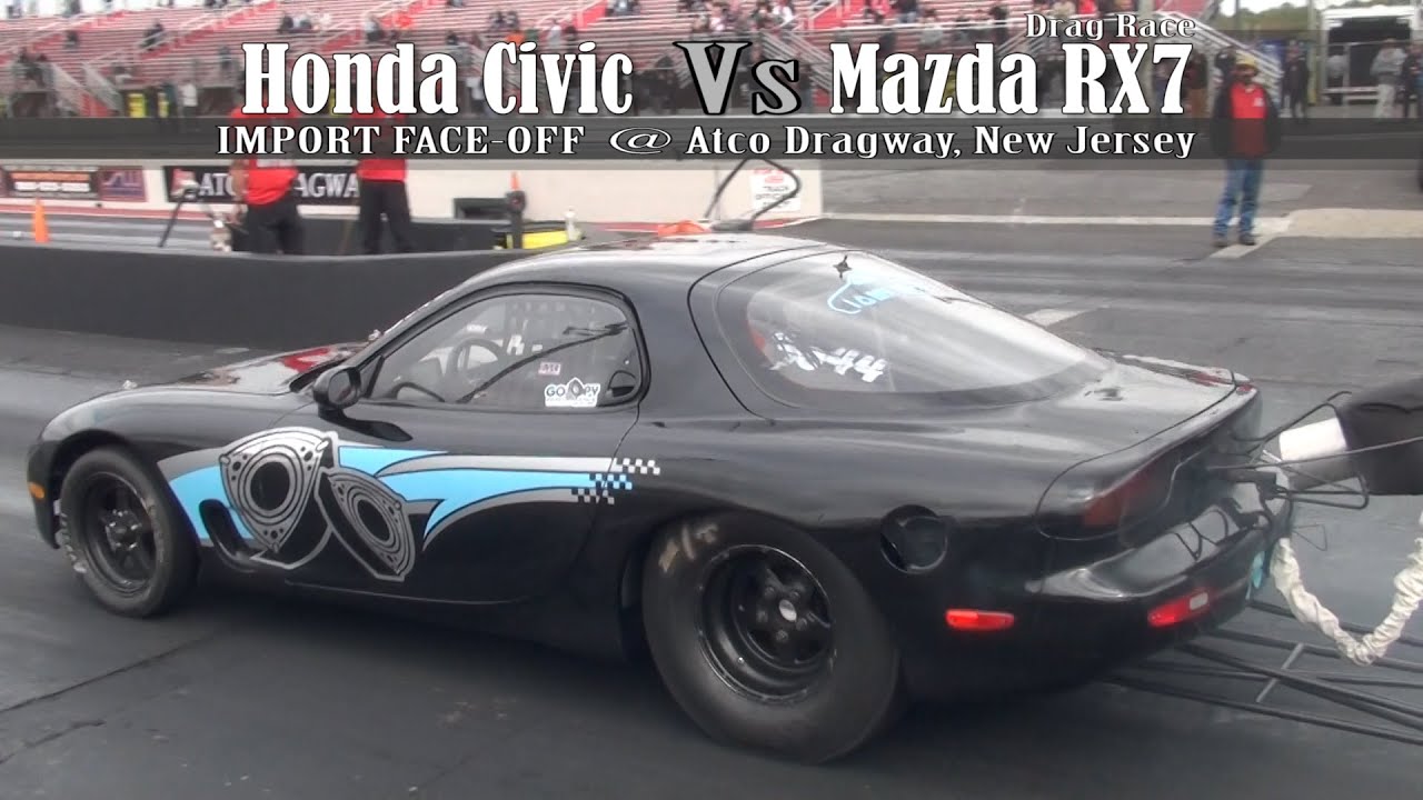 Mazda RX7 vs Honda Civic