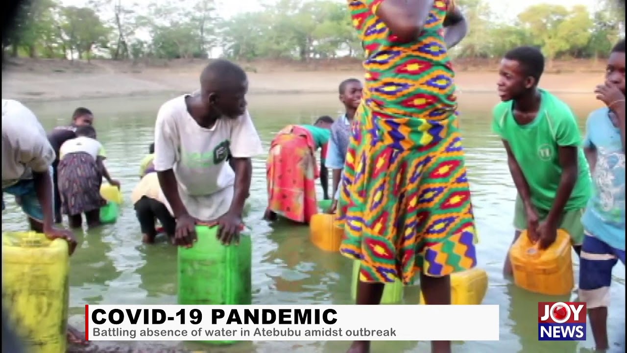 Covid-19 pandemic: Battling absence of water in Atebubu amidst outbreak