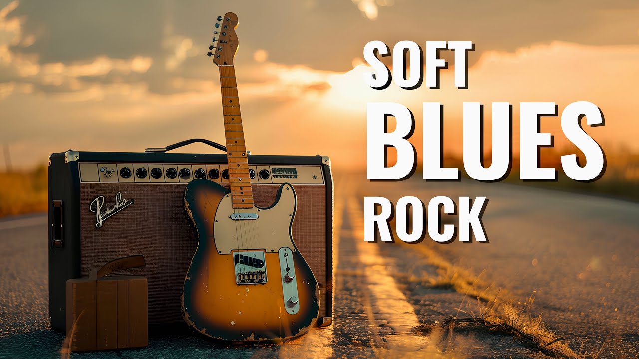 Soft Classic Blues Rock Instrumental | Relaxing Guitar Music for Peaceful Evenings