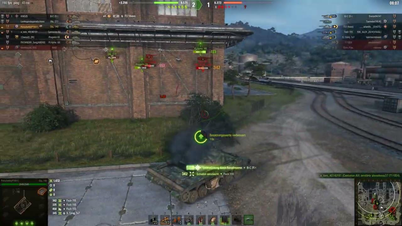 World of Tanks Ansturm-Sieg mit Obj. 140.