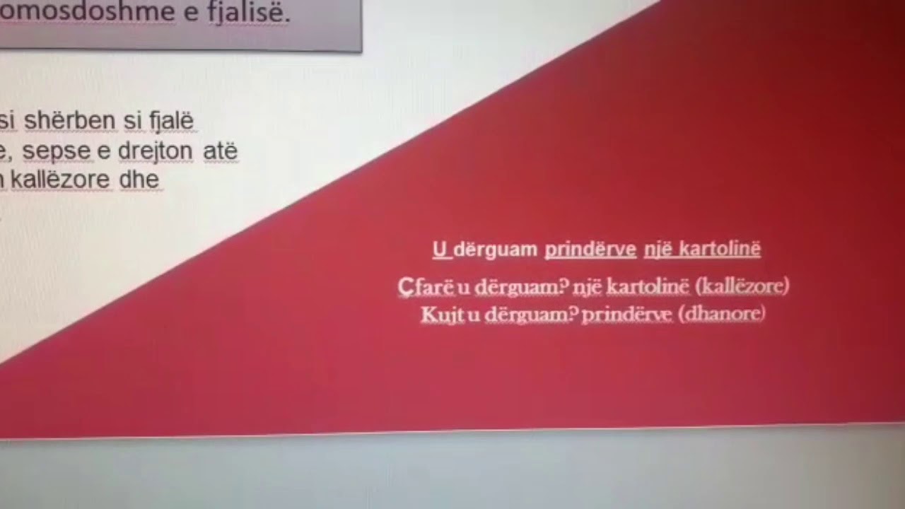 Tema: Kundrinori Lënda: Gjuhë shqipe 9