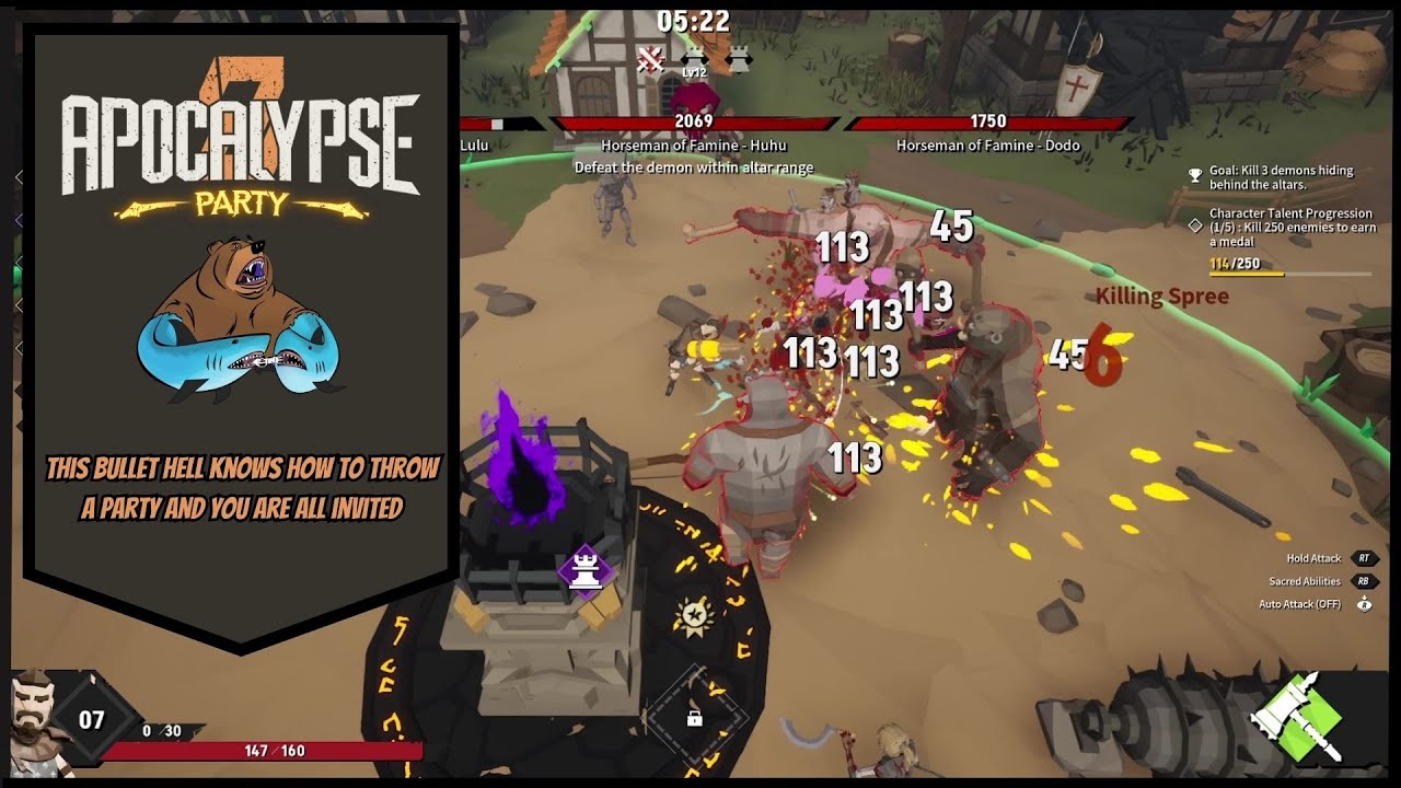 Apocalypse Party - This Bullet Hell Knows How To Have A Party And You Are All Invited