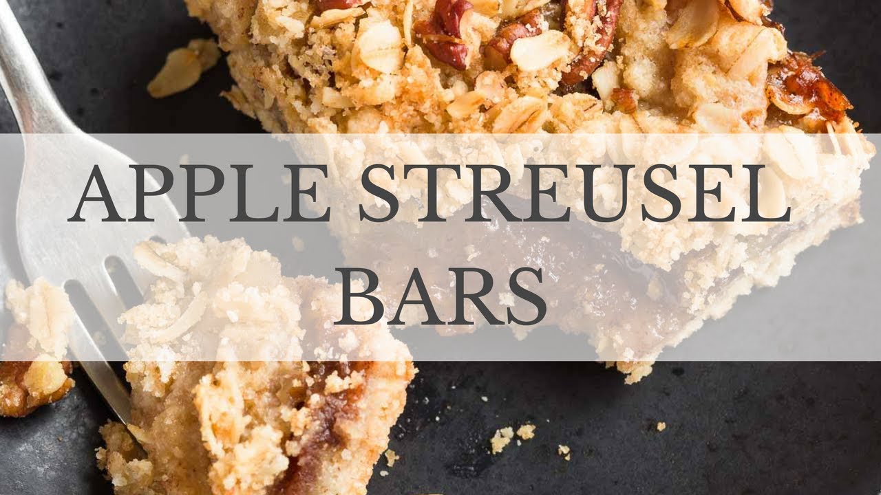 Apple Streusel Bars Recipe
