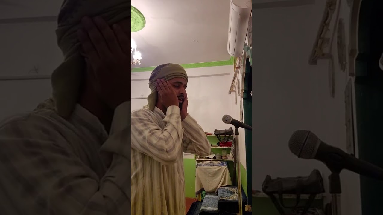 Azaan e Fajr at Madina Masjid Hashamabad Chandrayan Gutta Hyderabad.