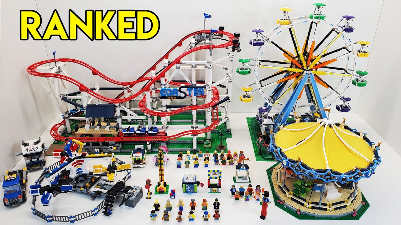 LEGO Creator Expert Fairground Rides Ranked
