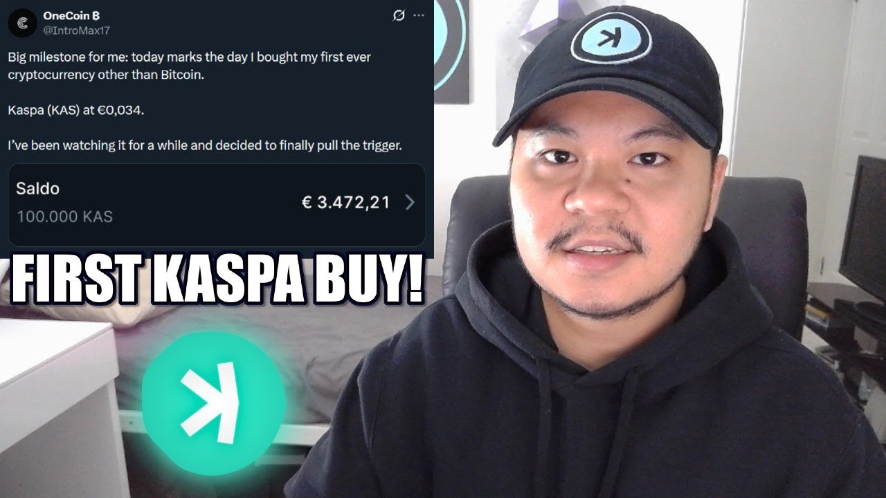 Биткоинер впервые в жизни купил Kaspa!