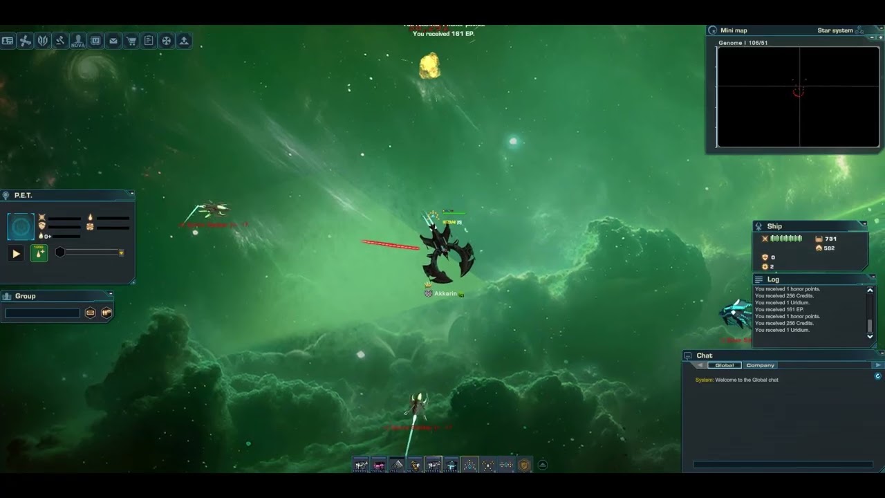 DarkOrbit - Trinity Trials Easy Gate Gameplay 2026