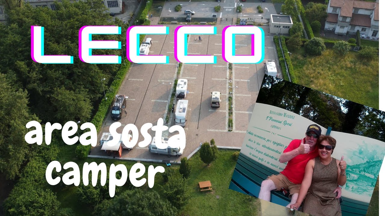 AREA SOSTA CAMPER OLGINATE, LECCO #26GoAmerigo #camper #camperista #Lecco