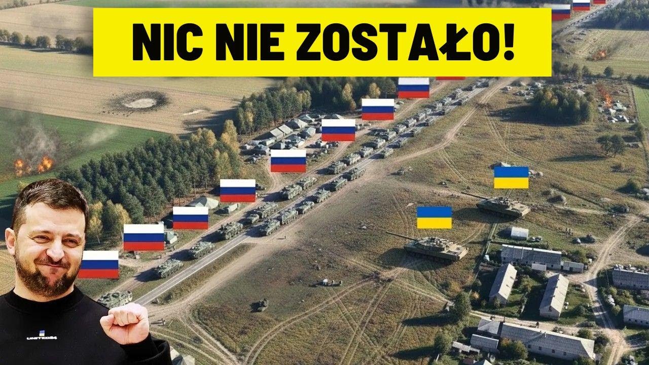 Rosjanie myśleli, że przejdą bez problemu... Trafili prosto w zasadzkę!