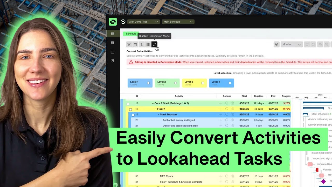 How To Simplify Detailed Construction Schedules