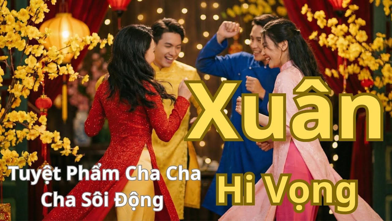 🌸 Xuân Hi Vọng (Cha Cha Cha) - Giai Điệu Rộn Ràng Đón Tết Sang | Tĩnh Tâm Các