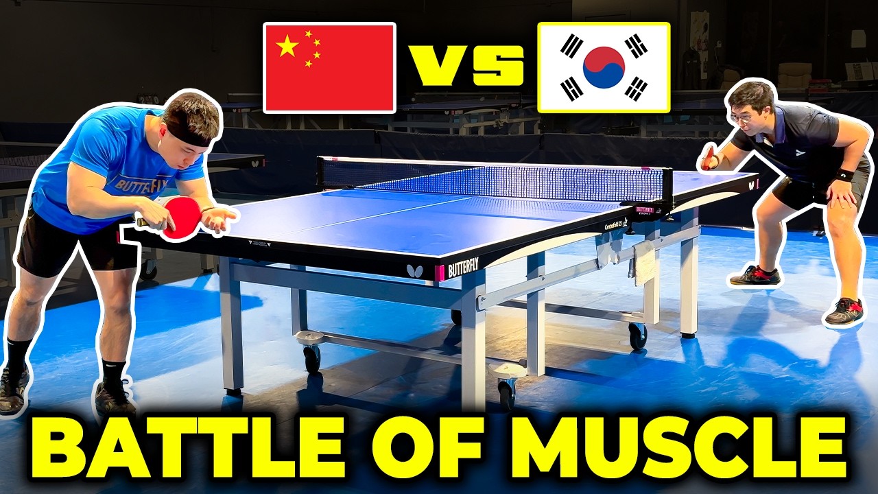 I Play in a New Table Tennis League... (TOUGH MATCHES)