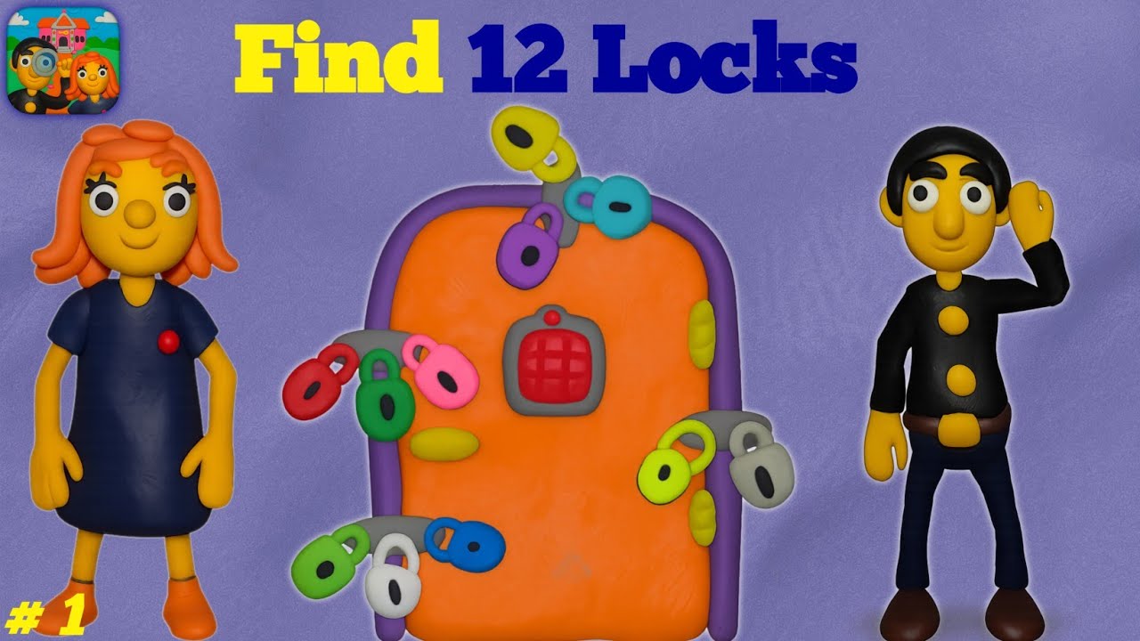 12 door locks find the difference ll level 1 ll puzzle game ll 