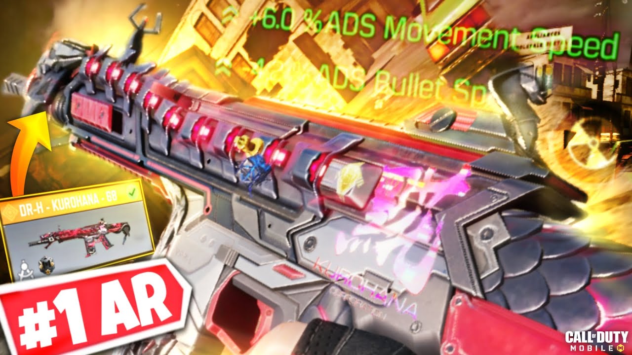 The #1 AR Right Now!! (DRH Best Class Setup + DRH Best Attachments) Season 3 COD Mobile