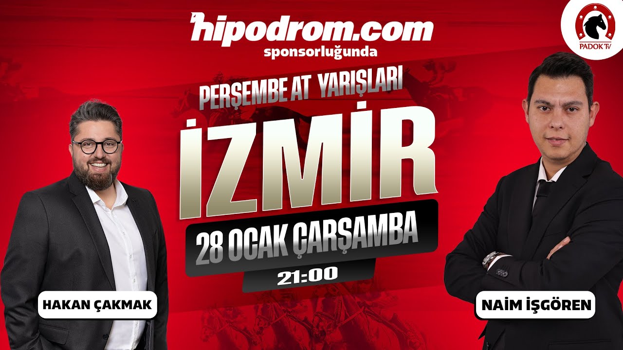 29 Ocak 2026 İzmir At Yarışı Tahminleri // Naim İşgören - Hakan Çakmak