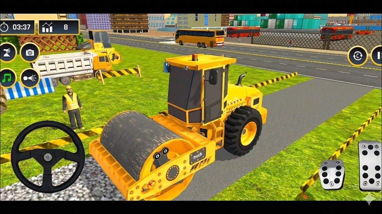 JCB Game 3D 🚜 Road Construction Simulator | Real JCB Work Gameplay 😱 | JCB android game play 2026 #2
