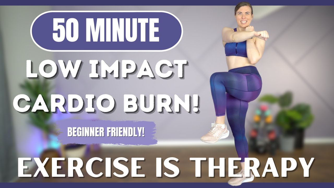 50 MIN Low Impact Walking Workout for STRESS