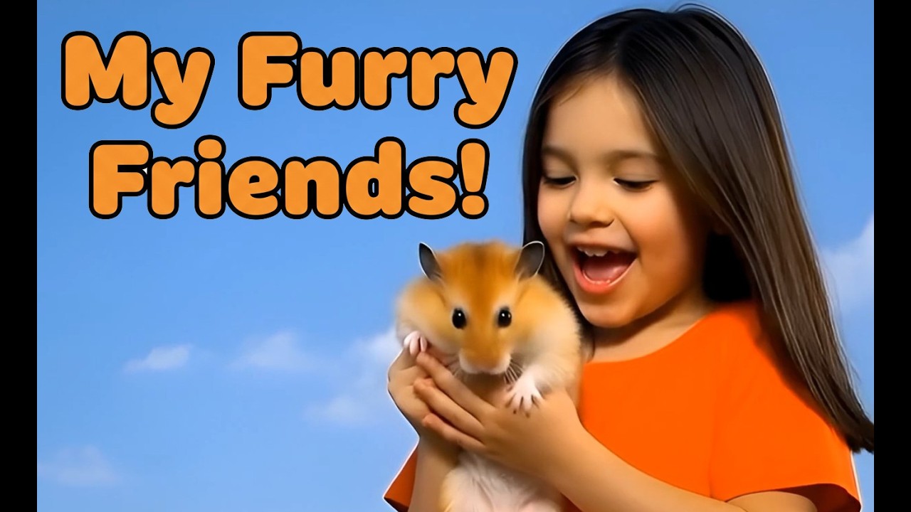 My Furry Friends! Meet My Best Friends! 🐶🐱 My Pet Dog, Cat, Hamster & Pony!