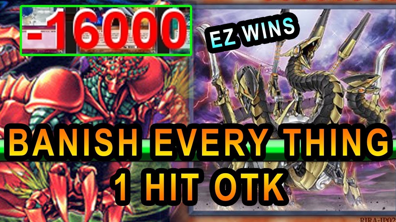 Banish Everything Deck! 1 HIT OTK! New Mech Snake! Yugioh Gameplay With Banish Deck Profile