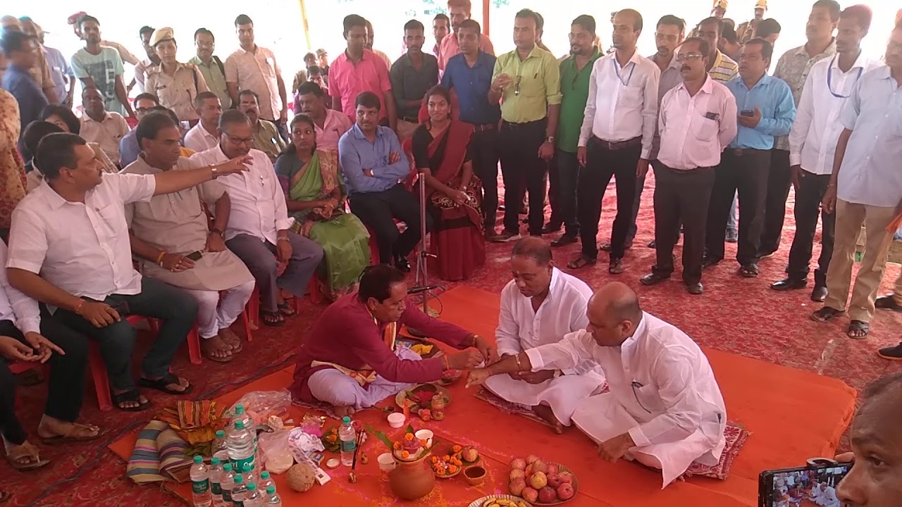 Bhumi Pujan for Mini Secretariat at Silchar -2