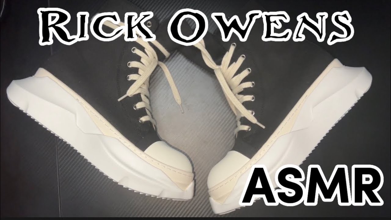 ASMR GUM CHEWING RICK OWENS (aceshoe.ru)