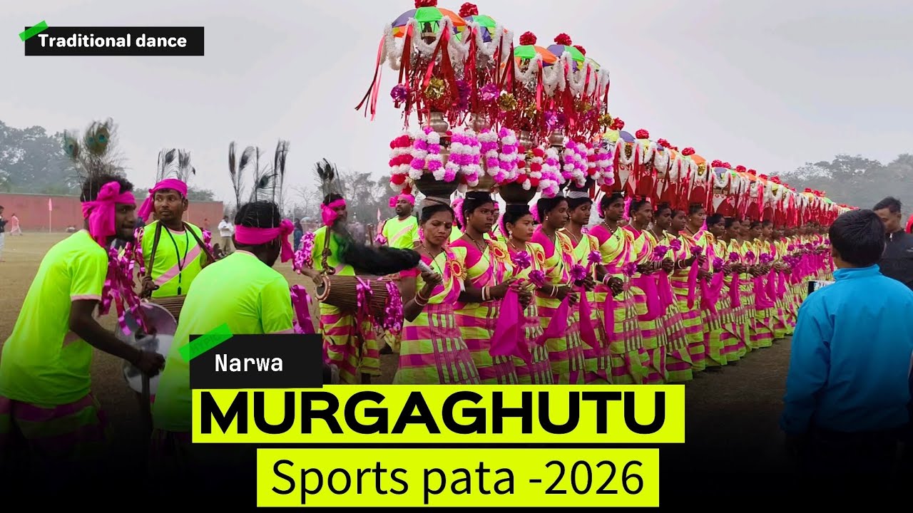 Narwa Murgaghutu| Adiwasi Culture Pata2026| Santali Traditional| Sports Pata Program@burukocha02 