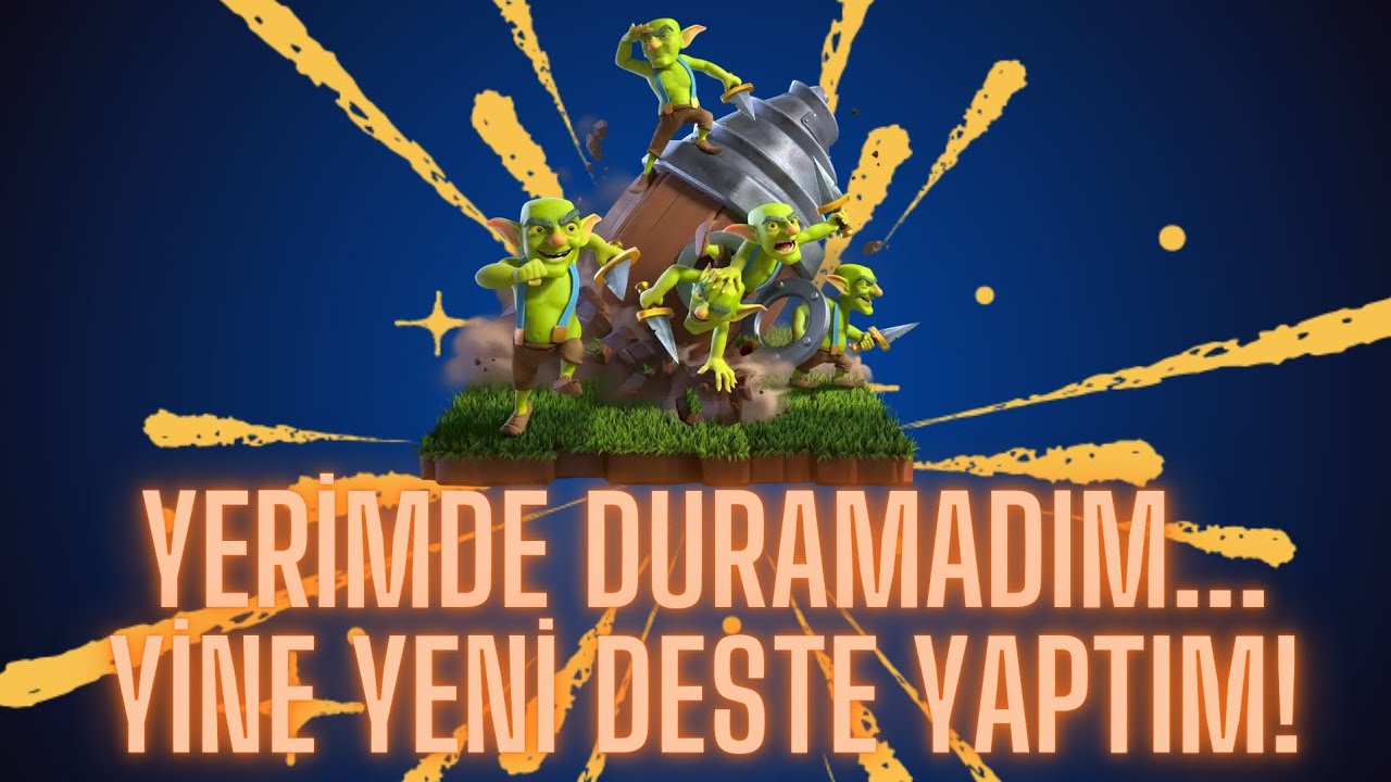 YERİMDE DURAMADIM... YİNE YENİ DESTE YAPTIM!