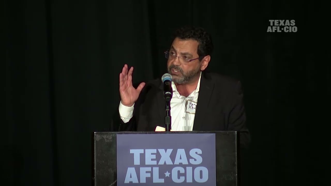 Texas Gulf Coast ALF Executive Director Hany Khalil speaks at our Bigger Broader Bolder Bash