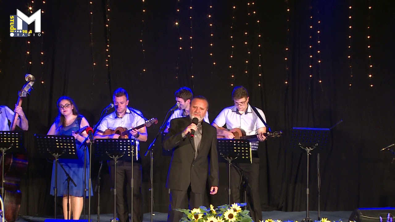 Josip Sanjković Mitrica uz TS Frikovi - Drova stiha teče (festival Kre Mure i Drove, Prelog 2018.)