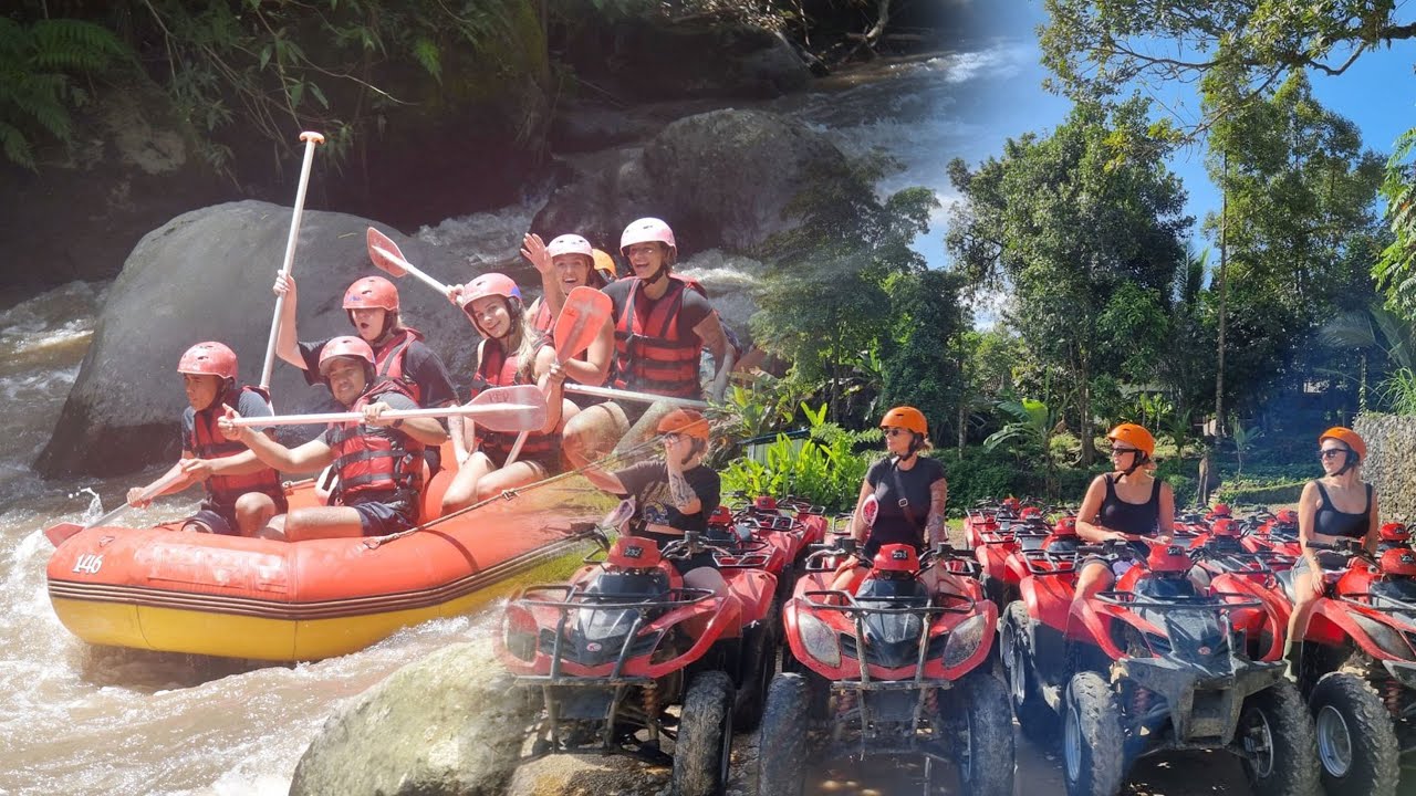 Quad Bike and Rafting At Ayung River