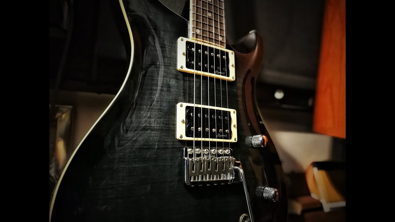 Harley Benton CST24T Black Flame (Unboxing and detailed review )