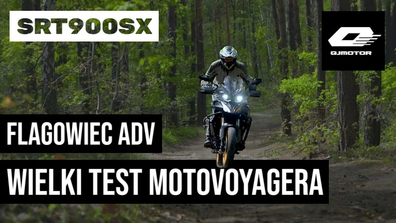 WIELKI TEST, REGULACJA SZTYWNOŚCI DOBICIA, DLA KOGO I DO CZEGO JEST TEN ADV? | QJMOTOR SRT 900 SX