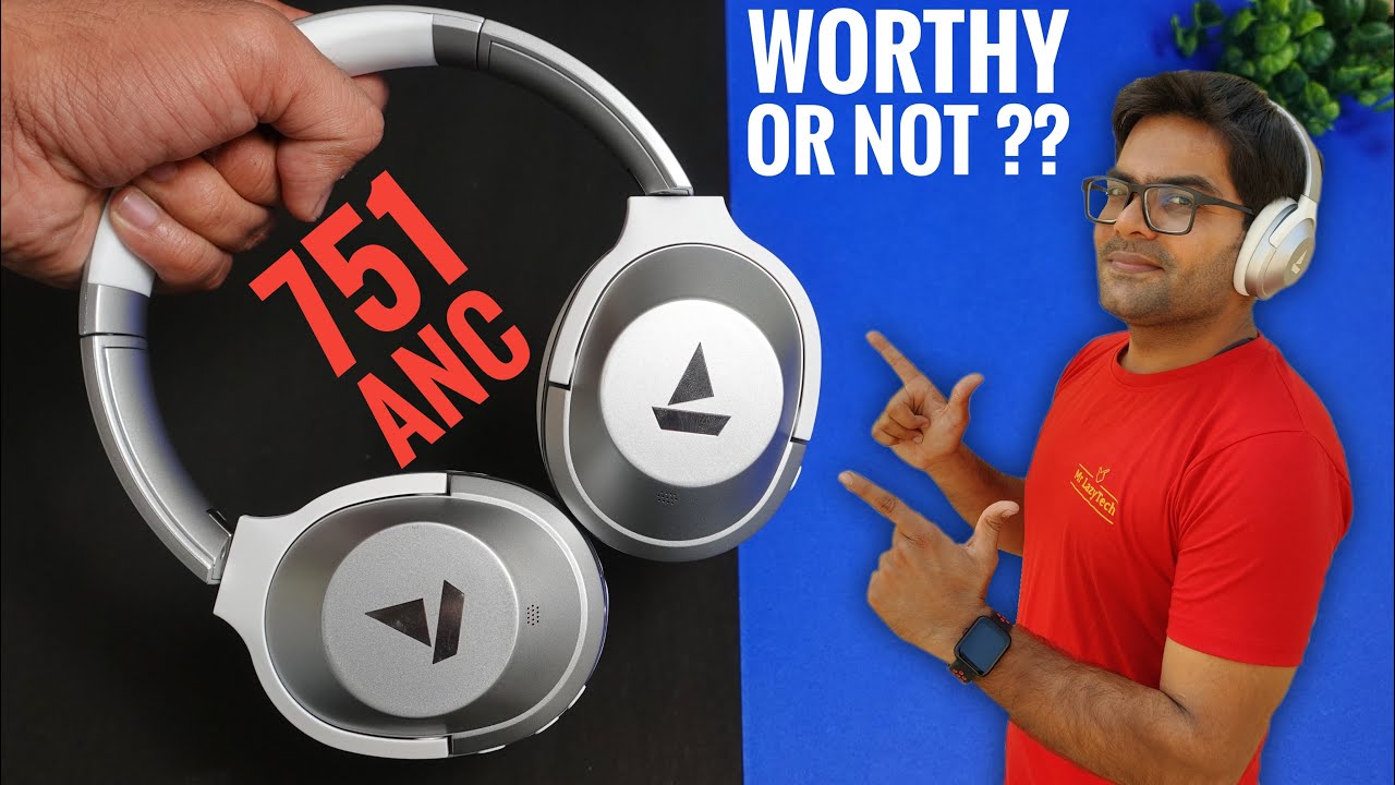 boAt NIRVANAA 751 ANC Wireless Headphones ⚡⚡ Best ANC Headphones Under 5000 🤔🤔