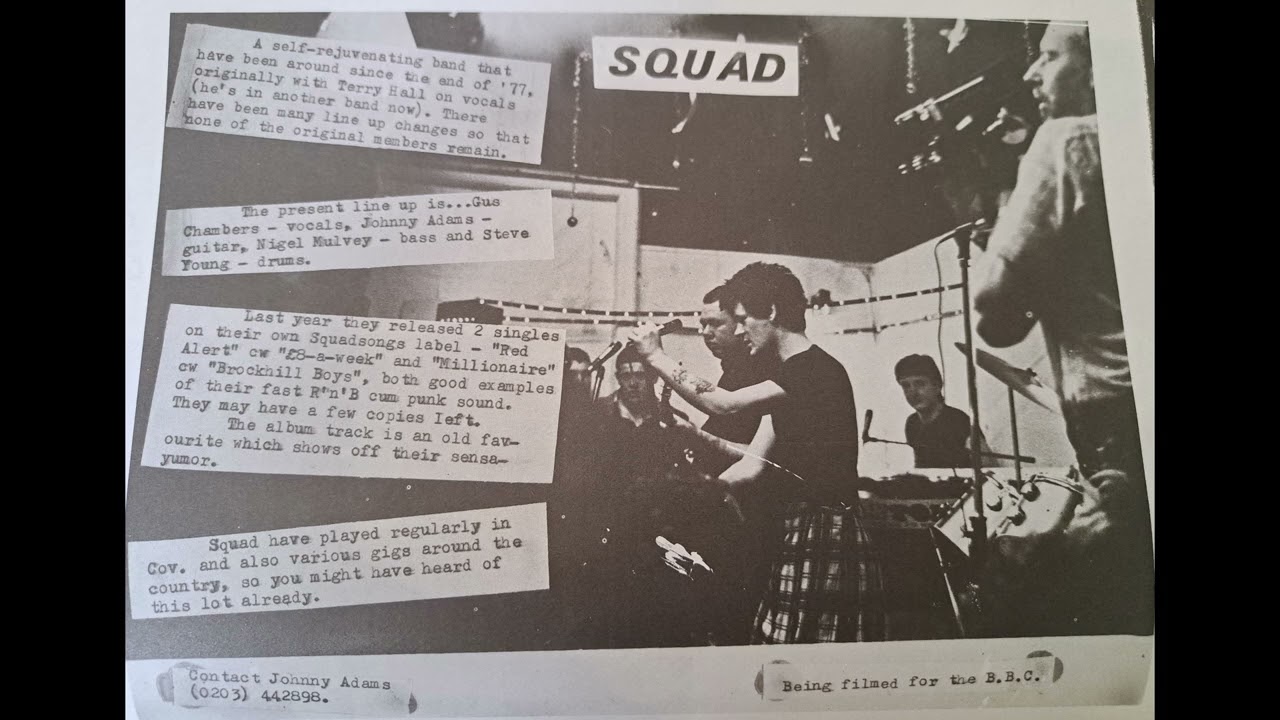 Squad - Flasher       _______ Obscure UK Punk KBD