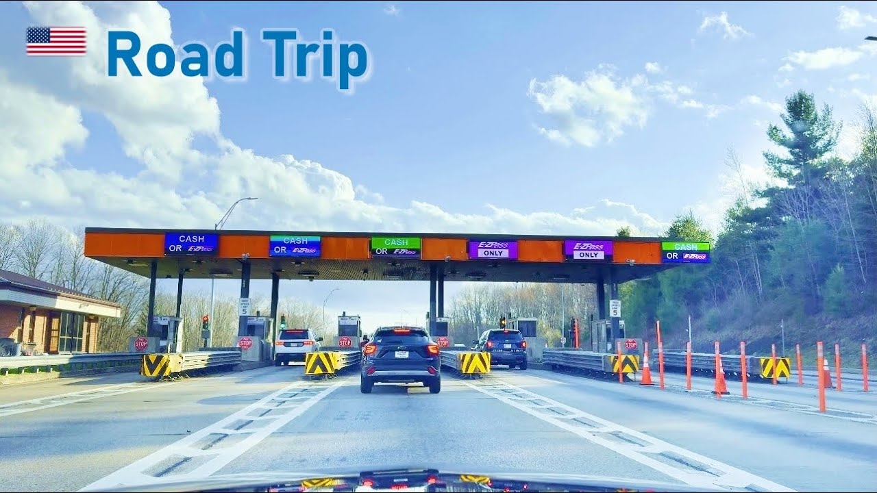 Road Trip from Buffalo NY to Charlotte NC - USA Road Trip Travel 4K